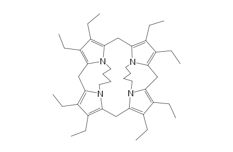 2,3,7,8,12,13,17,18-Octaethyl-N(21),N(24) : N(22), N(23)-dibutano-porphyrinogen