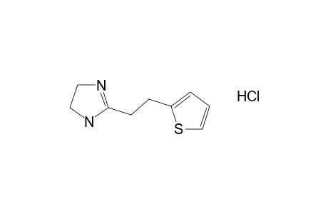 2-[2-(2-thienyl)ethyl]-2-imidazoline, monohydrochloride