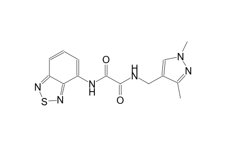 ethanediamide, N~1~-(2,1,3-benzothiadiazol-4-yl)-N~2~-[(1,3-dimethyl-1H-pyrazol-4-yl)methyl]-