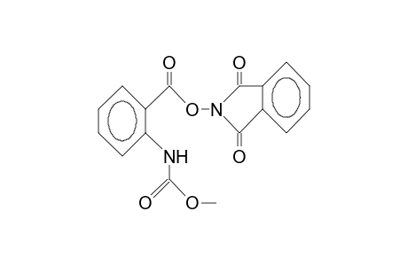N-(2-Phthalimidoyloxycarbonyl-phenyl)-carbamic acid, methyl ester