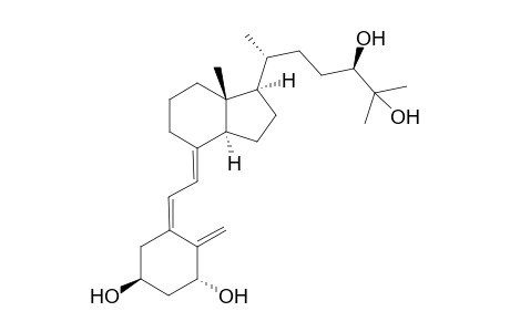 (1.alpha.,3.beta.,5Z,7E,24R)-9,10-Secocholesta-5,7,10(19)-triene-1,3,24,25-tetrol [1.alpha.,24R,25-trihydroxyvitamin D3]