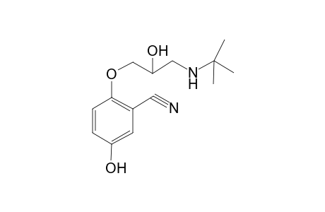 Bunitrolol-M/artifact (HO-aryl) MS2