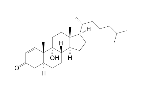 9.alpha.-Hydroxycholestan-1-en-3-one