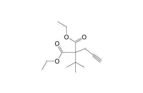 2-Tert-Butyl-2-prop-2-ynylmalonic acid diethyl ester