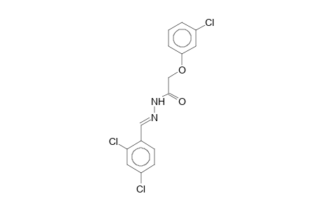 2-(3-Chlorophenoxy)-N'-(2,4-dichlorobenzylidene)acethydrazide