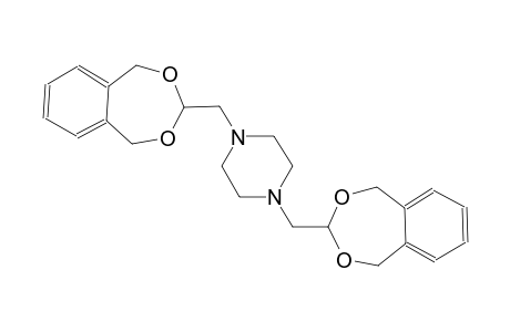 1,4-bis(1,5-dihydro-2,4-benzodioxepin-3-ylmethyl)piperazine