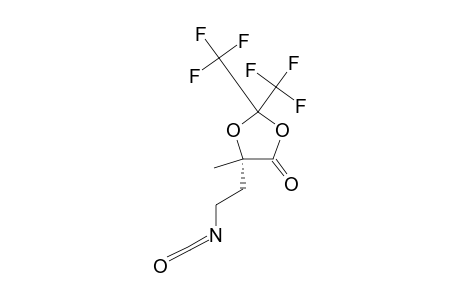 (5S)-5-(2-ISOCYANATOETHYL)-5-METHYL-2,2-BIS-(TRIFLUOROMETHYL)-1,3-DIOXOLAN-4-ONE