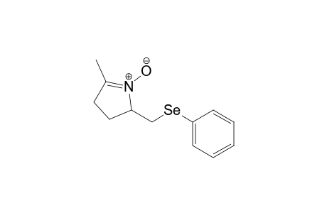 3,4-Dihydro-5-methyl-2-[(phenylseleno)methyl]-2H-pyrrole 1-oxide