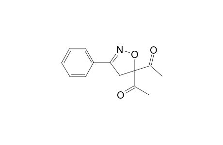 1,1'-(3-phenyl-4,5-dihydroisoxazole-5,5-diyl)diethanone