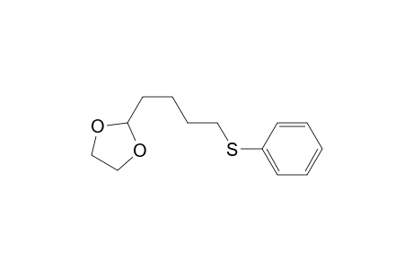 2-[4-(Phenylthio)butyl]-1,3-dioxolane