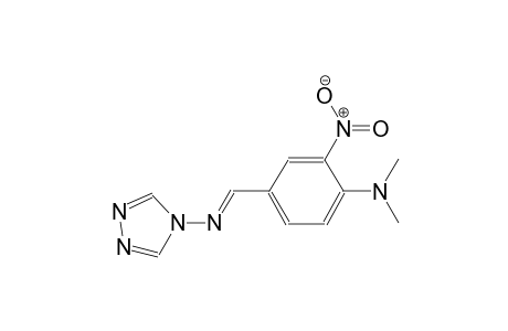 4H-1,2,4-triazol-4-amine, N-[(E)-[4-(dimethylamino)-3-nitrophenyl]methylidene]-