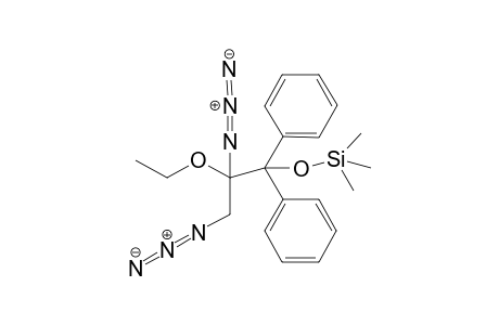 (R)-(2,3-diazido-2-ethoxy-1,1-diphenylpropoxy)trimethylsilane