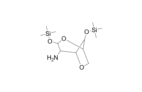 .alpha.-D-Glucopyranose, 2-amino-3,6-anhydro-2-deoxy-1,4-bis-O-(trimethylsilyl)-