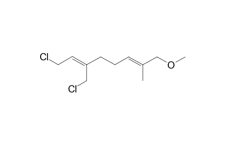 (2E,6Z)-8-CHLORO-6-CHLOROMETHYL-1-METHOXY-2-METHYLOCTA-2,6-DIENE