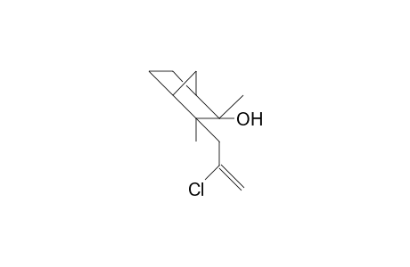 3-exo-(2-Chloro-allyl)-2-exo, 3-endo-dimethyl-bicyclo(2.2.1)heptan-2-endo-ol
