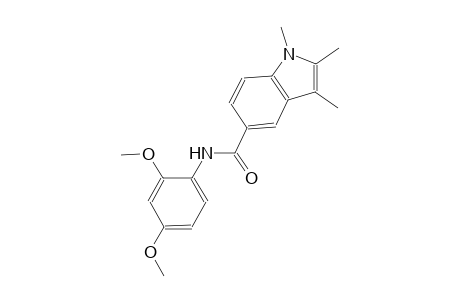 N-(2,4-dimethoxyphenyl)-1,2,3-trimethyl-1H-indole-5-carboxamide