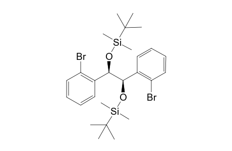 (1RS,2RS)-1,2-Bis(2-bromophenyl)-1,2-bis[(1,1-dimethylethyl)dimeethylsiloxy]ethane