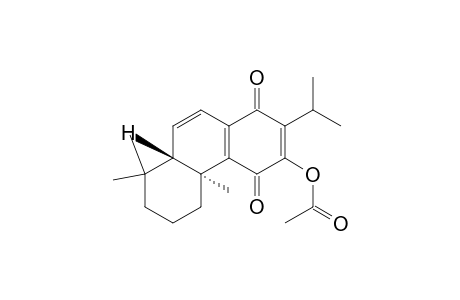 1,4-Phenanthrenedione, 3-(acetyloxy)-4b,5,6,7,8,8a-hexahydro-4b,8,8-trimethyl-2-(1-methylethyl)-, (4bS-trans)-