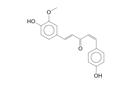1-(4-HYDROXY-3-METHOXYPHENYL)-5-(4-HYDROXYPHENYL)-(1E,4E)-1,4-PENTADIEN-3-ONE