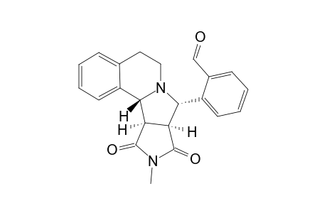 1,3,3a.alpha.,4.alpha.,6,7,11b.beta.,11c.alpha.-Octahydro-2-methyl-4(2'-formylphenyl)-1H-pyrrolo[3',4'-3,4]pyrrolo[2,1-a]isoquinoline-1,3-dione