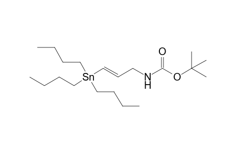 (E)-N-(tert-Butoxycarbonyl)-3-tributylstannyl-2-propen-1-amine