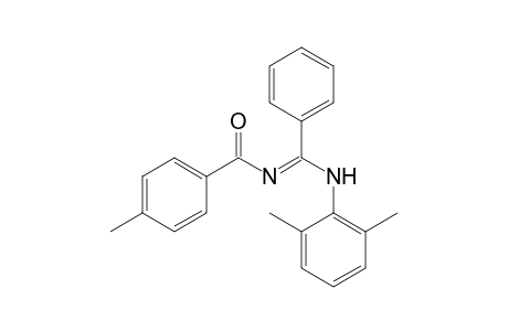 N-[(2,6-Dimethylphenylamino)phenylmethylene]-4-methylbenzamide