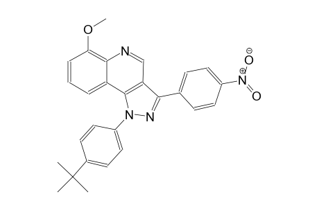 1-(4-tert-butylphenyl)-6-methoxy-3-(4-nitrophenyl)-1H-pyrazolo[4,3-c]quinoline