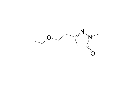 3-(2-Ethoxyethyl)-1-methyl-1H-pyrazol-5(4H)-one
