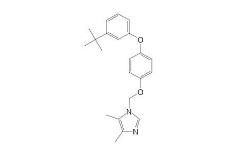1H-Imidazole, 1-[[4-[3-(1,1-dimethylethyl)phenoxy]phenoxy]methyl]-4,5-dimethyl-