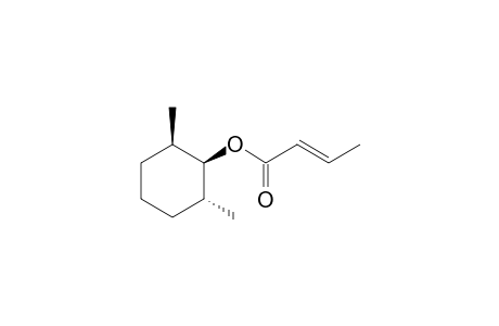 (2R*,6R*)-2,6-Dimethylcyclohexyl (E)-but-2-enoate
