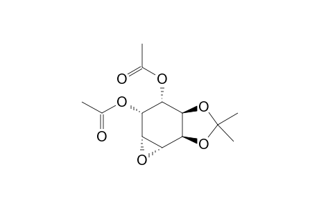 D-1,2-anhydro-3,4-di-O-acetyl-5,6-O-isopropyliden-alloinositol