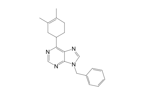6-(3,4-dimethyl-1-cyclohex-3-enyl)-9-(phenylmethyl)purine
