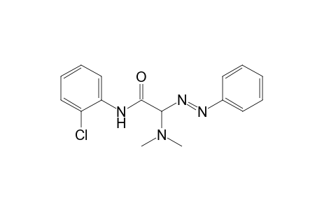 (Z)-2-Dimethylamino-N-(2-chlorophenyl)-2-phenylhydrazono]acetamide