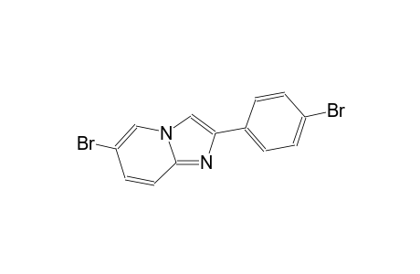 6-Bromo-2-(4-bromophenyl)imidazo[1,2-a]pyridine