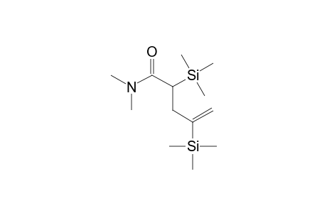 N,N-DIMETHYL-2,4-BIS-(TRIMETHYLSILYL)-PENT-4-ENAMIDE