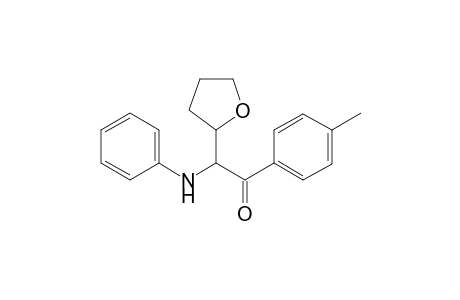 2-(Phenylamino)-2-(tetrahydrofuran-2-yl)-1-p-tolylethanone