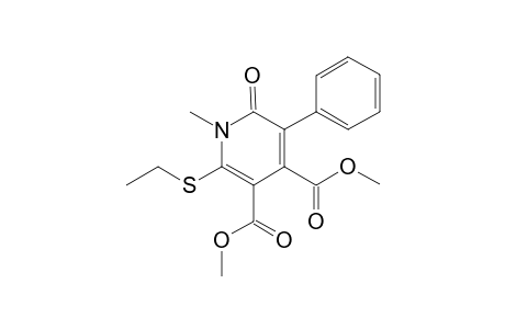 6-(ethylthio)-1,2-dihydro-1-methyl-2-oxo-3-phenyl-4,5-pyridine-dimethyl-dioate