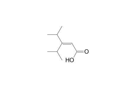 2-Pentenoic acid, 4-methyl-3-(1-methylethyl)-