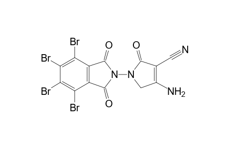 4-Amino-2-oxo-1-(4,5,6,7-tetrabromo-1,3-dioxoisoindolin-2-yl)-2,5-dihydro-1H-pyrrole-3-carbonitrile