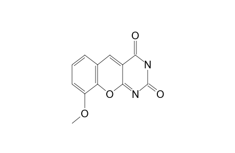 9-methoxychromeno[3,2-e]pyrimidine-2,4-quinone