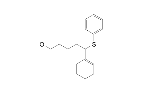 5-CYCLOHEXENYL-5-(PHENYLSULFANYL)-PENTAN-1-OL