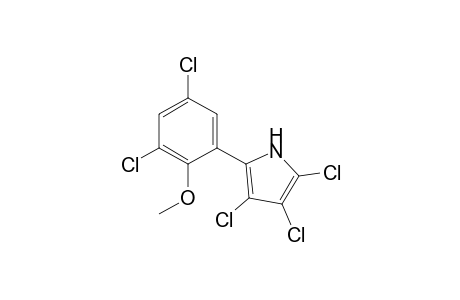 2,3,4-trichloro-5-(3,5-dichloro-2-methoxy-phenyl)-1H-pyrrole
