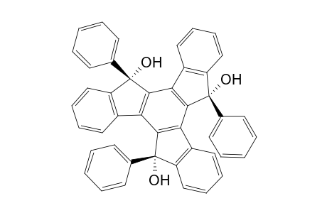 (syn)-5,10,15-Triphenyl-5,10,15-dihydroxy-10,15-dihydro-5H-diindeno[1,2-a : 1',2'-c]fluorene