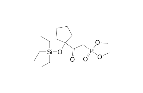 Dimethyl [2-oxo-2-[1-[(triethylsilyl)oxy]cyclopentyl]ethyl]phosphonate