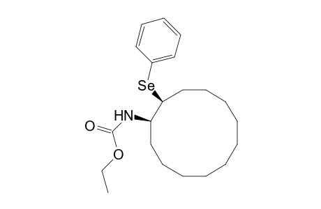 Carbamic acid, [2-(phenylseleno)cyclododecyl]-, ethyl ester, (1R*,2S*)-