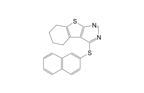 benzo[4,5]thieno[2,3-d]pyrimidine, 5,6,7,8-tetrahydro-4-(2-naphthalenylthio)-