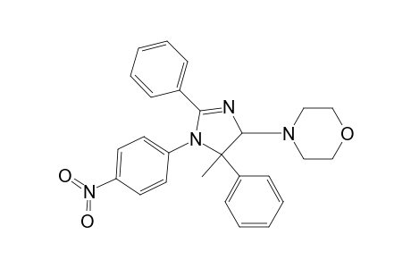 Morpholine, 4-[4,5-dihydro-5-methyl-1-(4-nitrophenyl)-2,5-diphenyl-1H-imidazol-4- yl]-