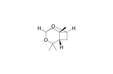 5,9-Dioxatricyclo[4.2.1.03,8]nonane, 4,4,8-trimethyl-, (1.alpha.,3.beta.,6.alpha.,8.beta.)-(.+-.)-