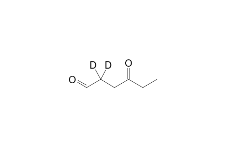 4-Oxo-2,2-dideuteriohexanal