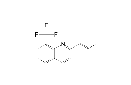 (E)-2-(PROPEN-1-YL)-8-TRIFLUOROMETHYLQUINOLINE